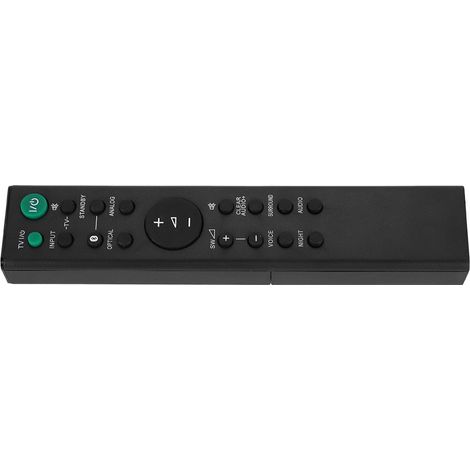 Télécommande universelle pour barre de son Sony, compatible avec modèles HT-CT180, SA-CT180 et RMT-AH100U. (1/5)