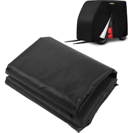 Housse de protection pour chariots élévateurs, machines et équipements, imperméable, anti-poussière, résistante au soleil, protection solaire extérieure, protection contre le vent. (1/5)