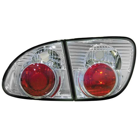 Coppia fanali posteriori - compatibile per Seat Leon (11/999/05) - Cromo
