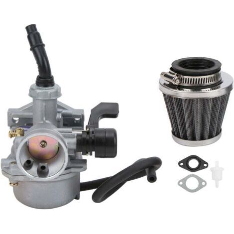 BUNTHAUS PA Carburateur PZ19 avec filtre à air 1,4 pouces pour 50 cc 70 cc 90 cc 110 cc 125 cc ATV Dirt Bike (1/4)