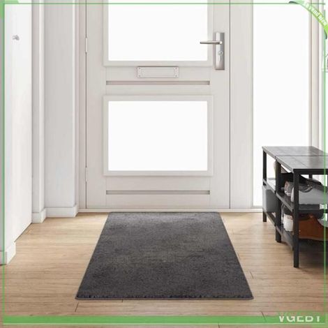 42011391 Tapis Couloir Gris 80 x 300 cm (1/5)