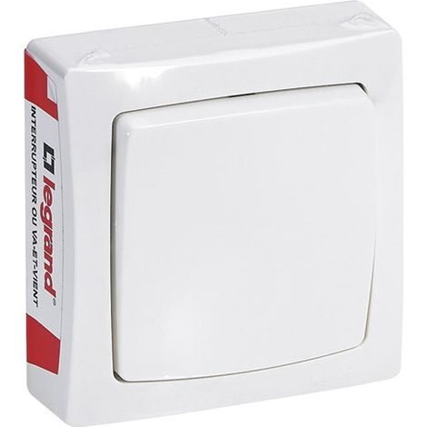 Asl Schalter V/vt Weiß - Legrand