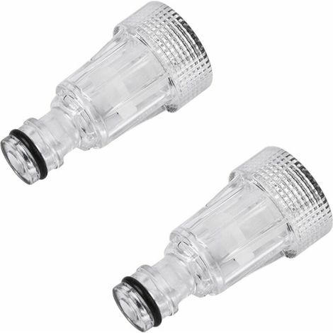 Wasserfilter für Hochdruckreiniger, Hochdruckreiniger-Autoreinigungsgerät, Hochdruckanschluss-Ersatzteile 64 x 32 mm, 2 Stück (1/5)