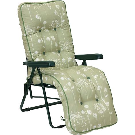 Deluxe Relaxer Renaissance - L73 x W58 x H99 cm - Sage