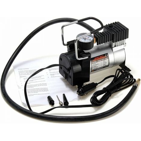 Mini Compresseur 12V 120PSI Anti-Pincement pour Vélo Voiture (1/5)