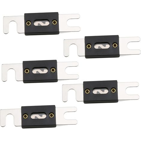 500A Nickel Plated ANL Fuses for Car Audio and Video System (5pcs)