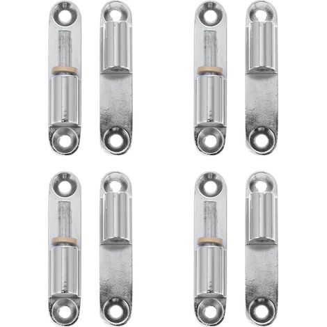 Charnières pour Portes Intérieures en Alliage, Lot de 4Pcs (1/4)