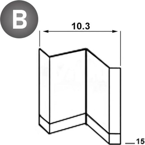 2 000 Agrafes Cadre 10-15 - 10.3x15 mm - D-Work