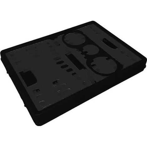 Lockweiler Klappbox L485xB345xH230mm Inhalt 35 l - 1023501100 (1/4)