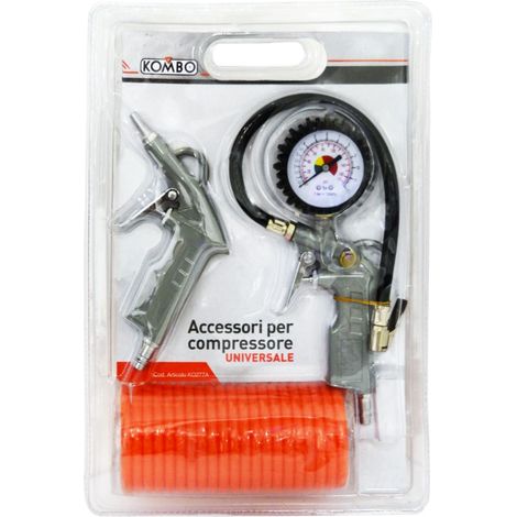 Kit 3 accessori per compressore