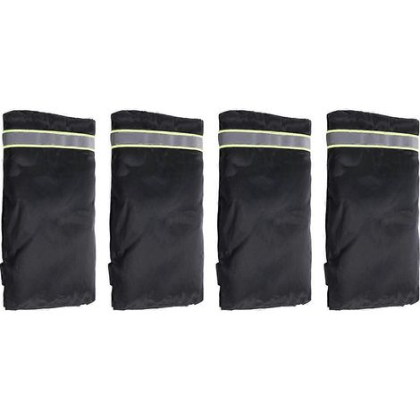 Set mit 4 Frostschutzkappen für Außenwasserhähne (schwarz) (1/5)