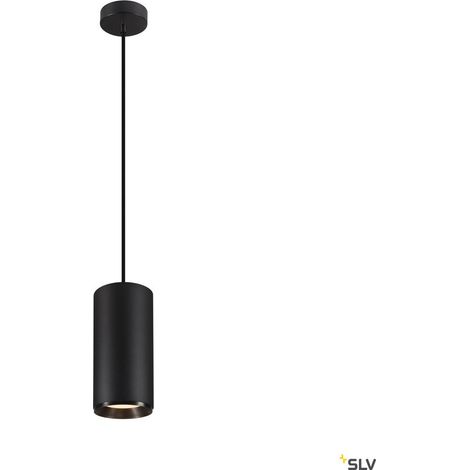 Suspension LED NUMINOS® XL intérieur noir/noir LED 36W 24° UGR  19 - SLV - 1005783 (1/4)