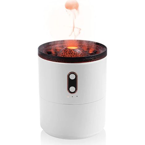 Extrem leiser 450-ml-Vulkanluftbefeuchter, 2 Modi, USB Typ C (1/5)