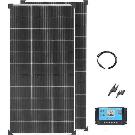 Panneau Solaire, Haute Efficacité, Construction Durable, kit solaire de 240W (1/2)
