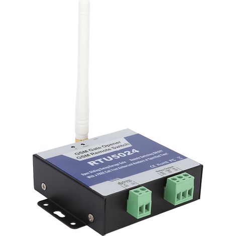 RTU5024 Mise à niveau GSM Interrupteur relais ouvre-porte Télécommande sans fil CC 9‑36V (1/5)