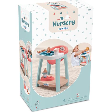 Chaise Haute pour Enfants Dès 18 Mois Jouet d'imitation pour Nourrir bébé comme Les Parents comme Les Grands en Plastique résistant (1/5)