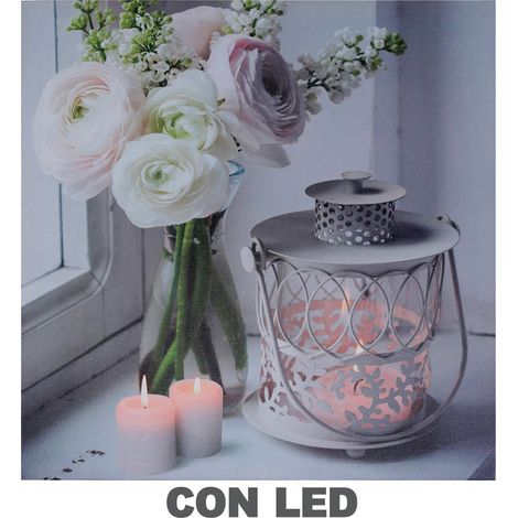 Quadro led lanterna cm 40x2 (1/2)