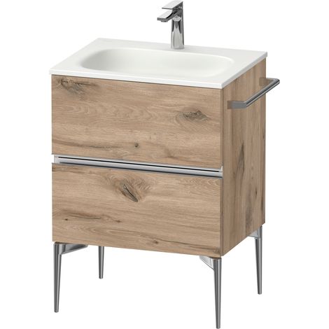 Duravit Sivida Waschtischunterbau, 2 Schubkästen, Griffleiste (1/4)