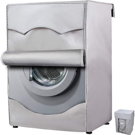 housse De Machine Laver Tanche L'eau Et La Poussire Pour Sche-linge Chargement Frontal Housse Pour Sche-linge Pompe,etanche L'eau(7-7.5kg) (1/5)