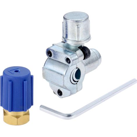 Kit de valve de rénovation A/C, valve de rénovation avec bouchon anti-poussière, kit de valve BPV31, convient pour système réfrigérant HVAC R12 R22 R502 R134A (1/5)