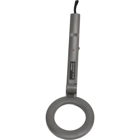 Handmetalldetektor mit Pinpointer, LED-Beleuchtung und akustischem Alarm für Inspektions- und Suchzwecke (1/5)