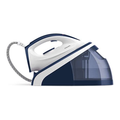 Philips HI5920/20 ferro da stiro a caldaia 2400 W 1,1 L Ceramica Blu, Bianco (1/4)