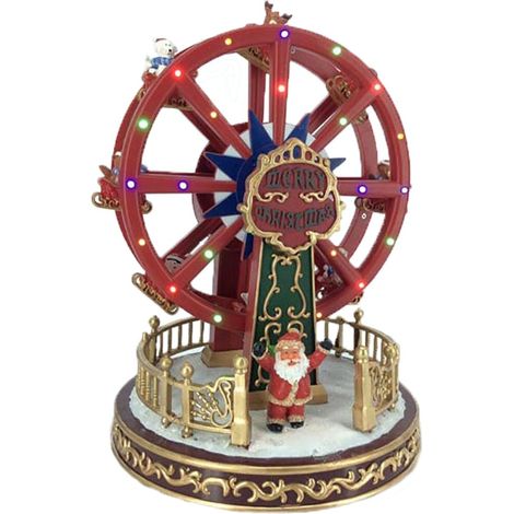 Giostra ruota panoramica con musica e movimento giostrina bambini idea regalo ornamento casa (1/5)