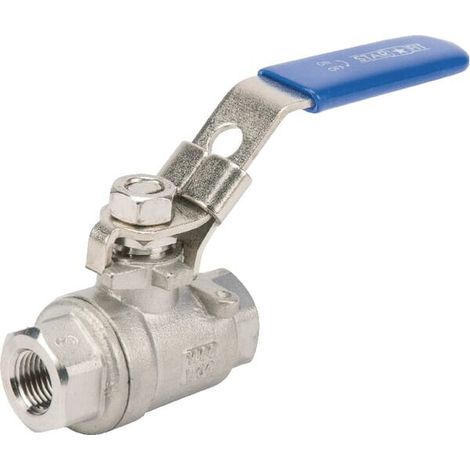 Valvola a sfera 2xF 3/8'' acciaio inox UNIVERSALE BVS38FSS (1/2)
