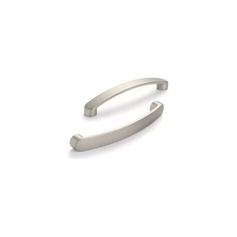 Set di 6 maniglie cromate per mobili da cucina - Maniglia per mobili da cucina in nichel spazzolato, maniglia da cucina spazzolata, interasse fori 160 mm - Crezuo (1/4)
