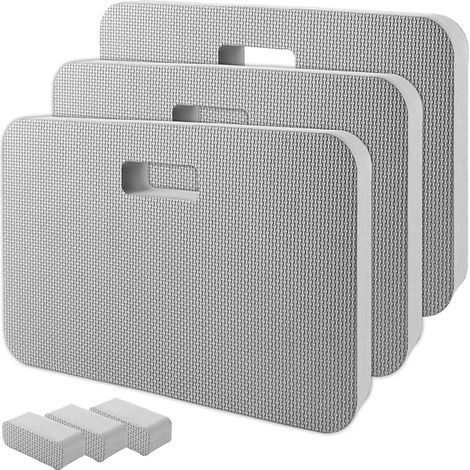 Garden Kneeling Cushions, Grey 43 x 28 x 4 cm, Thick, Waterproof, Multi-Use for Work, Yoga, Gardening, Baby Bath (1/5)