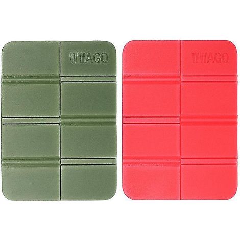 2 coussins de siège pliables