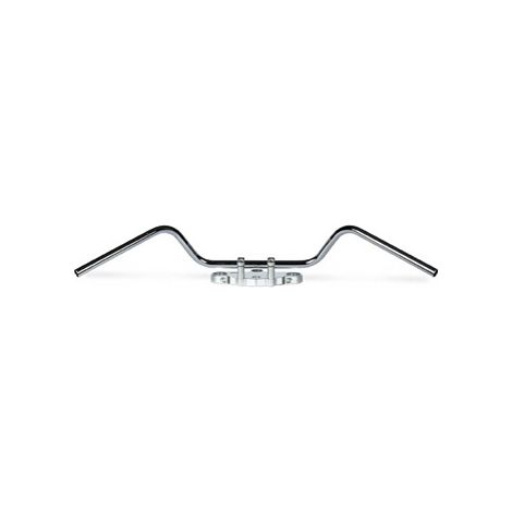 Volante TRW ZF de acero de 22 mm, acabado cromado brillante tipo místico.