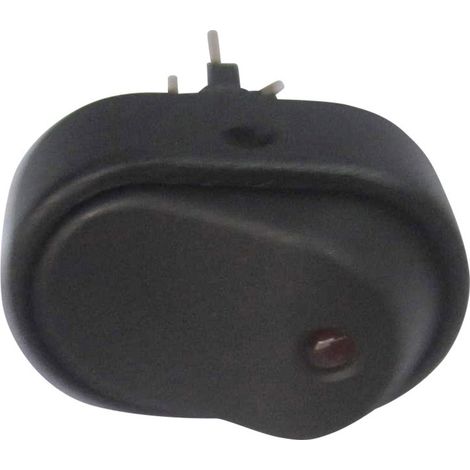 TRU COMPONENTS 1587552 Kfz-Wippschalter TC-R13-133L-SQ RED 12 V/DC 30 A    1 St. (1/2)