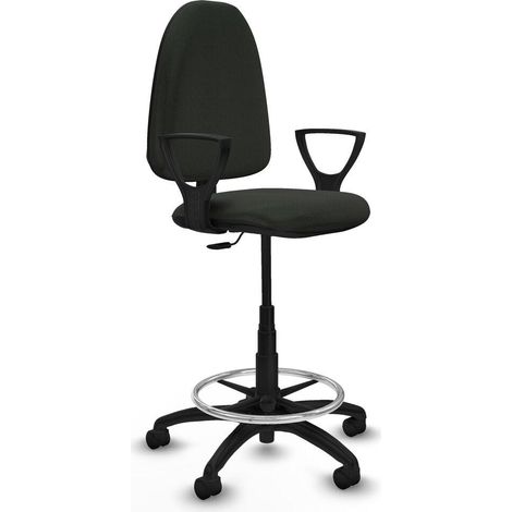 Piqueras y Crespo Aýna Ergonomischer Büroschemel in Schwarz