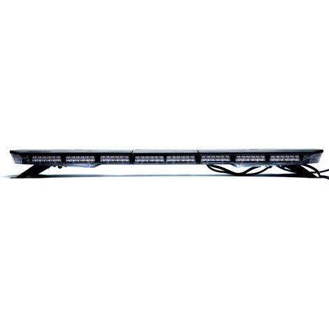 Luz de advertencia LED de 396 W, homologación ECE R65, 51 modos de iluminación, color naranja. (1/5)