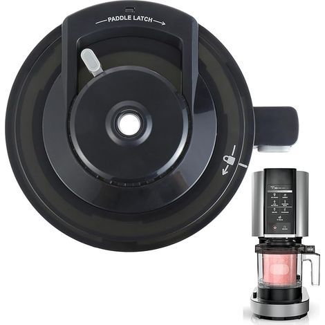 Couvercle extérieur pour sorbetière Ninja NC500, couvercle de remplacement réutilisable, compatible avec les séries Ninja NC500/NC501 (sans palette)
