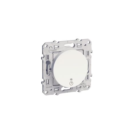 Schneider S520535 Interrupteur Temporisé Blanc 1840 W/VA Griffes non Montées Odace