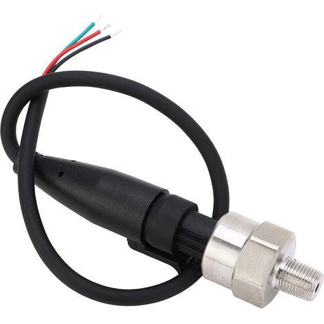 Capteur de pression en acier inoxydable, filetage 1/8 po 27 NPT, transducteur de pression pour eau, huile et gaz, 0 à 30 MPa, 0,5 à 4,5 V (1/5)