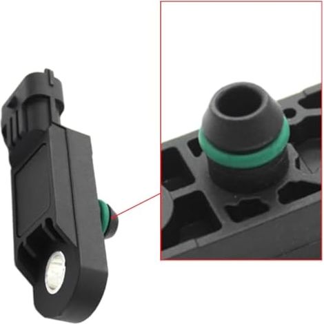 Capteur de Pression de Collecteur, MAP Capteur de Pression d'Air d'admission Absolue de Suralimentation de Collecteur 223650001R Compatible avec Nissan Compatible avec Renault 0281002997 (1/3)
