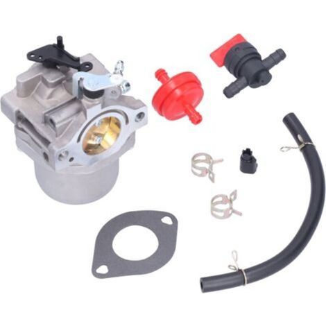 Carburador compatible con cortacéspedes LMT 5-4993 para motores Briggs & Stratton modelos 799728 498027 499161 498231 494502 494392 495706 498134 496592 699318 699737 699856 699896- (1/5)