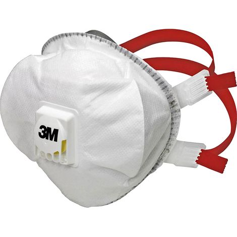 MASCHERA RESPIRATORIA SERIE 8000 PREMIUM CON VALVO 8835+ FF P3- 5 pezzi  - 3M