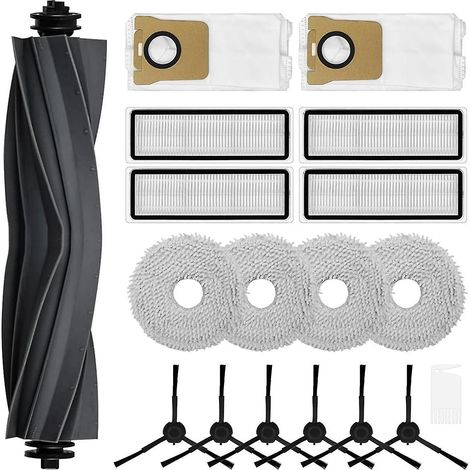 Accessoires pour L20 Ultra/X20 Pro, sacs à poussière, brosses principales, pièces de rechange pour aspirateur robot (1/5)