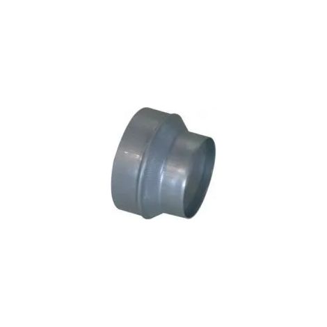 Lüftungsrohrreduzierer Aldes rcc verzinkter Stahl 100mm 80mm
