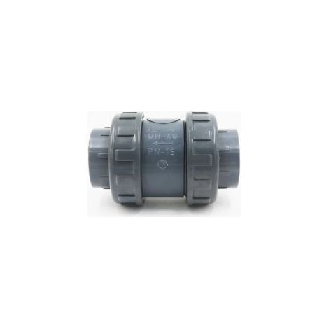 Clapet anti-retour à ressort PVC pression Ø 63 mm - Fitt