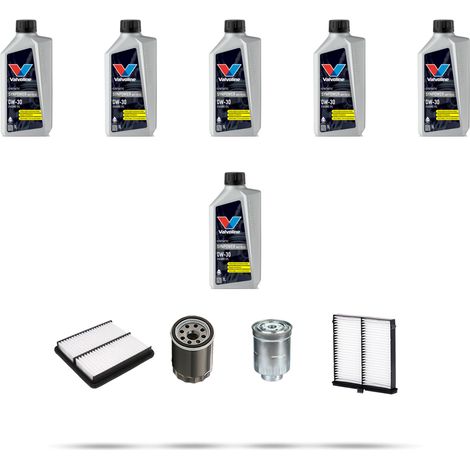 Kit tagliando 4 FILTRI e 6L OLIO compatibile con Mazda 3 (BM) 1.5 Skyactiv-D 105 77kw dal 2015 (1/5)