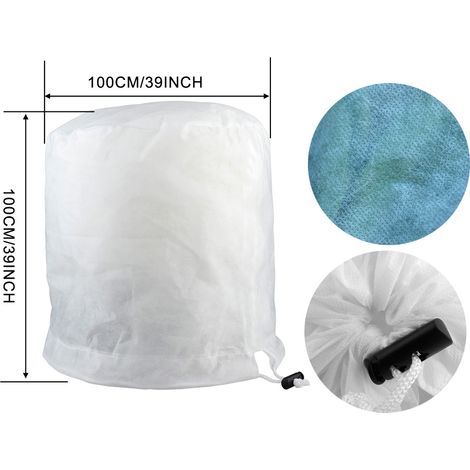Winterlicher Pflanzenschutz – Frostschutzabdeckung für Bäume und Sträucher (1/3)