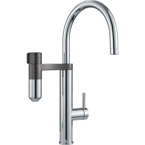 Franke 120.0621.229. Tipo di beccuccio: Standard, Colore del prodotto: Cromo, Controllo del flusso d'acqua: Leva sanitaria. Altezza (max): 47,7 cm, Peso: 3,1 kg. Peso dell'imballo: 4,2 kg (1/5)