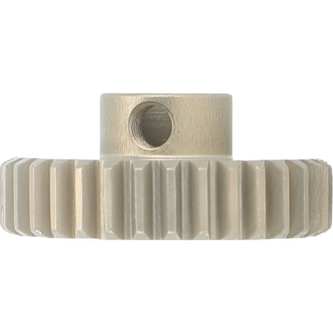 Jeu de pignons 0.6M en alliage d'aluminium pour moteur, arbre 3.175mm, compatible SCX10, TRX4 et crawlers 1/8 1/10, 33 dents.