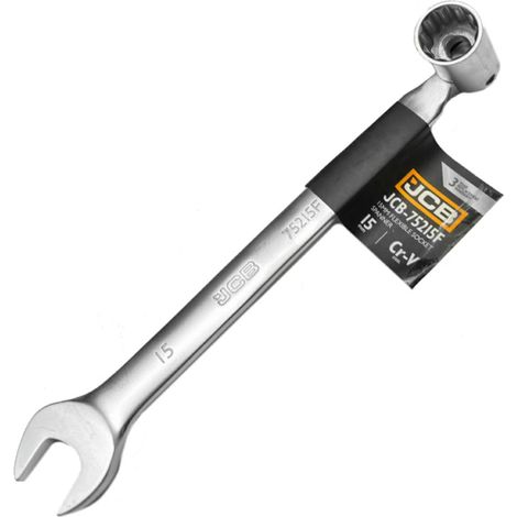 Llave de vaso con articulación de 15 mm