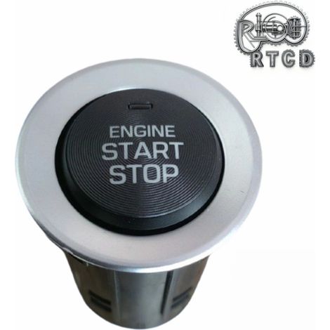 Interrupteur marche/arrêt à un bouton 93502-F2500 applicable aux véhicules Hyundai et Kia (1/5)